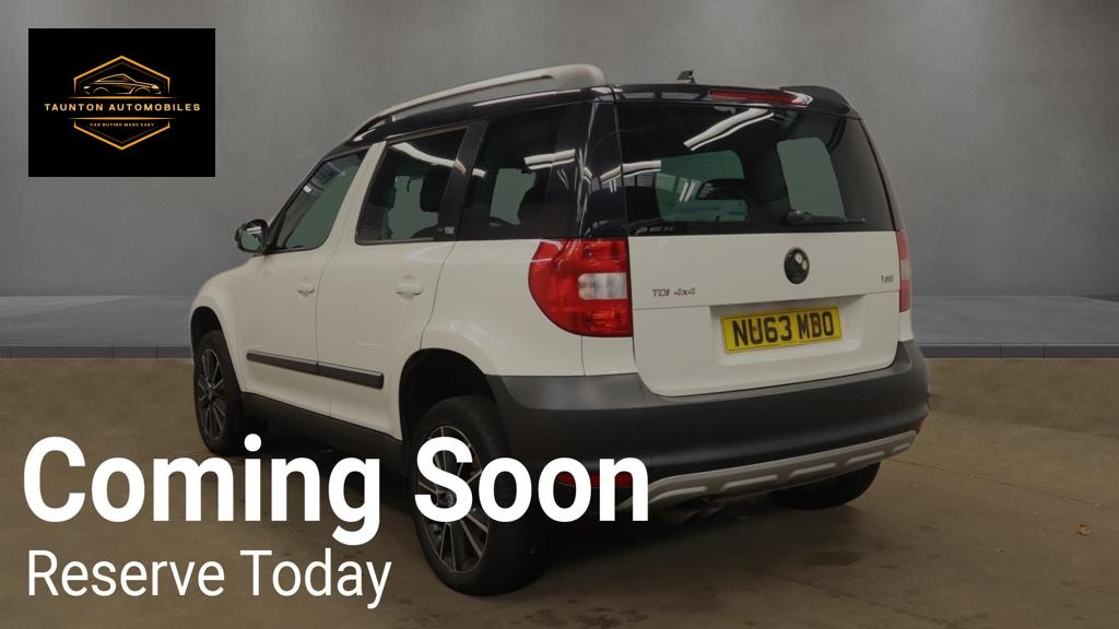 Skoda Yeti 2.0 TDI Adventure SUV 5dr Diesel Manual 4WD Euro 5 (140 ps)