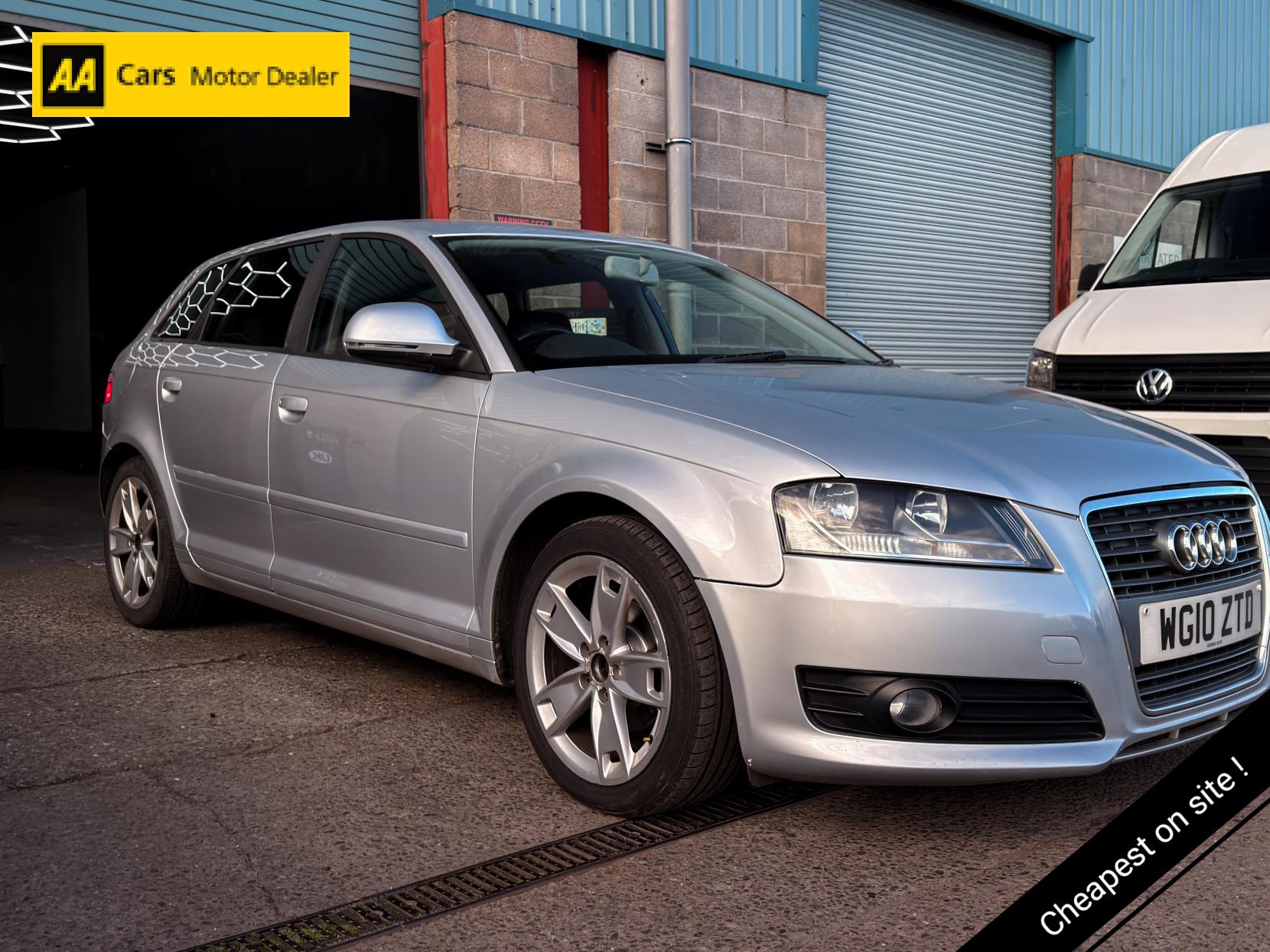 Audi A3 1.6 TDI Sport Sportback 5dr Diesel Manual Euro 5 (s/s) (105 ps)