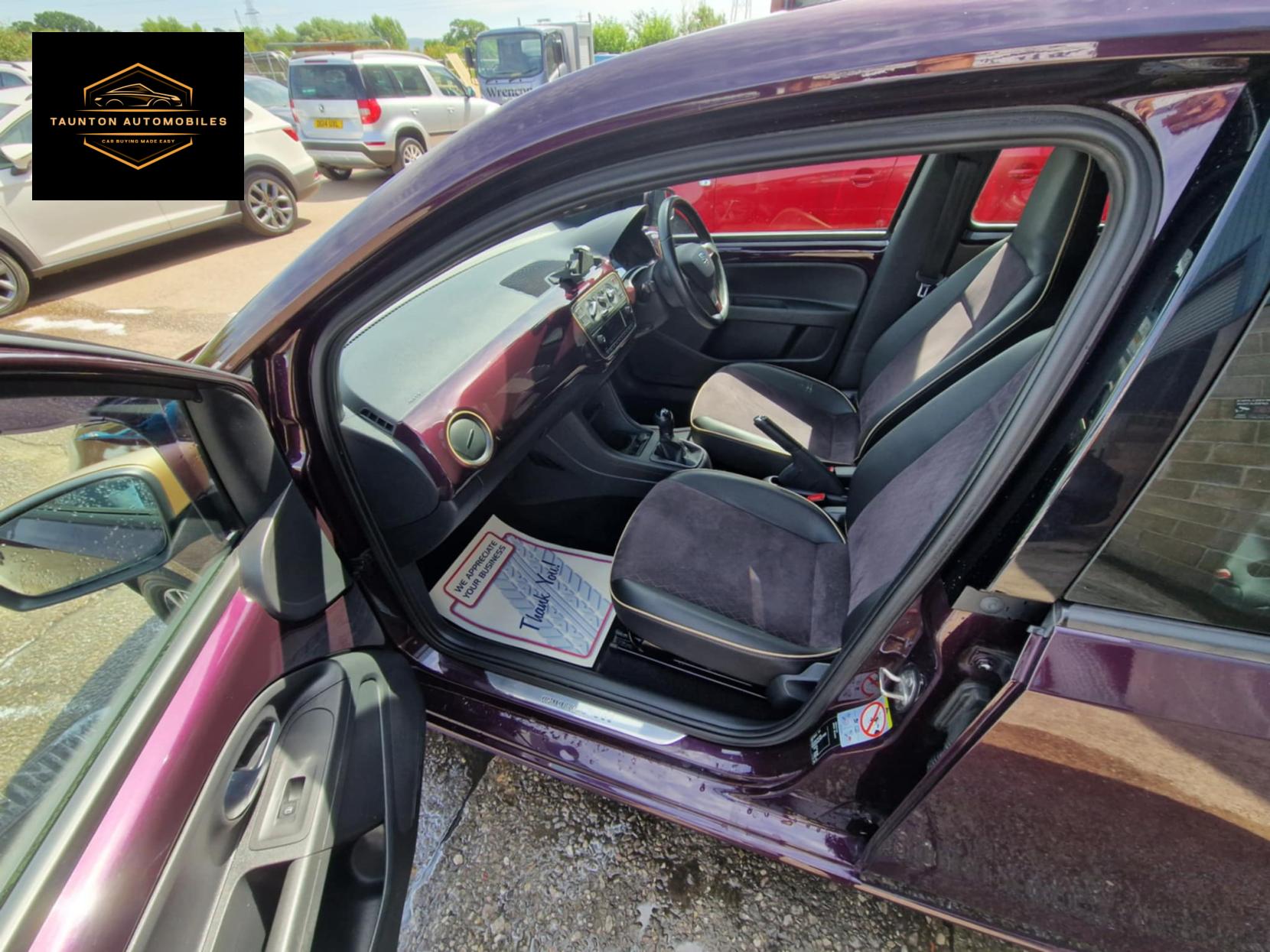 SEAT Mii 1.0 12v Mii by Cosmopolitan Hatchback 5dr Petrol Manual Euro 6 (75 ps)