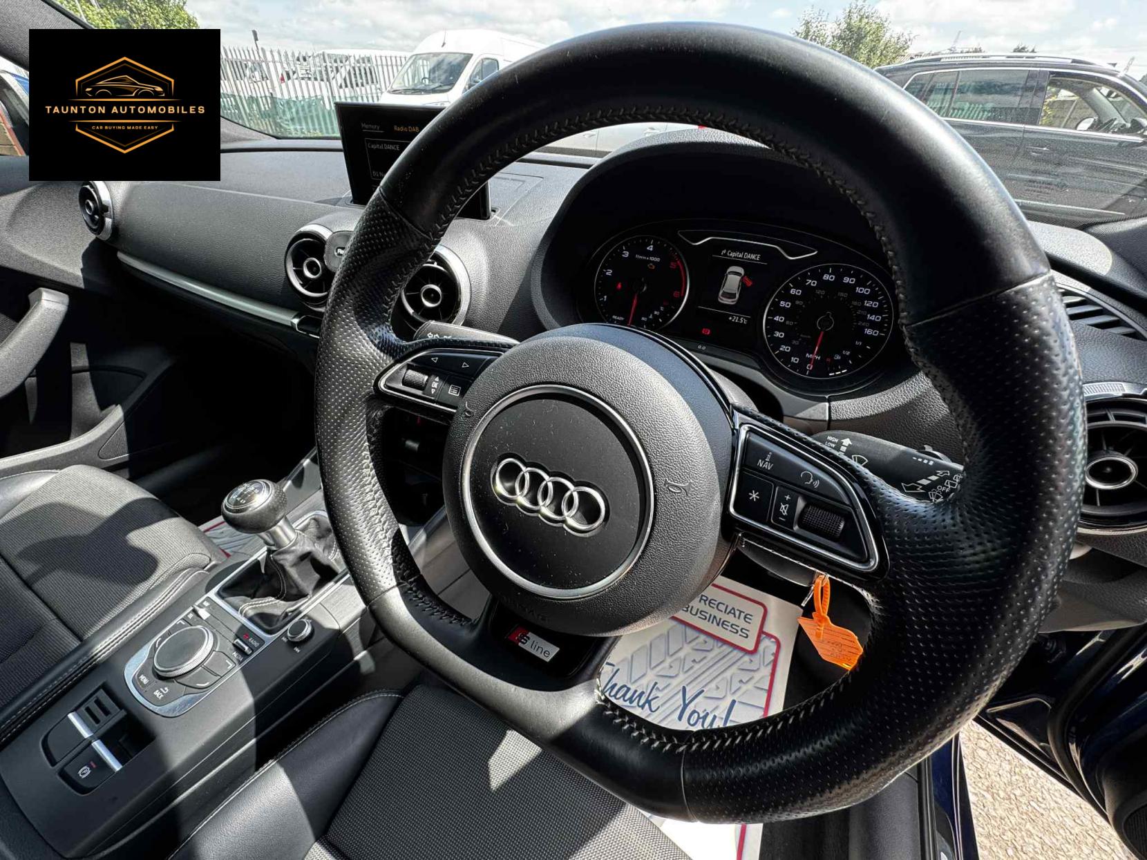 Audi A3 1.6 TDI S line Hatchback 3dr Diesel Manual Euro 6 (s/s) (110 ps)